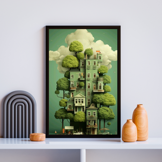 the Green Buiding With nature
